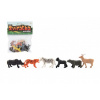 Teddies Zvířátka mini safari ZOO plast 5-6cm 12ks v sáčku