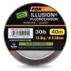 Fox Fluorocarbon Edges Illusion Hooklink Leader Naturals Green 40 m 0,50 mm 13,6 kg