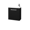 Dreja Skrinka pod umývadlo HOST SZD 50 - N03 Graphite / Úchytka T03 / N03 Graphite / Pravé