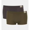 Pánské boxerky sloggi men GO Natural Hipster C2P M004 00XL - Farba: M004 hnědá kombinace, Veľkosť: XL