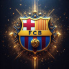 CUKROVÁ TLAČ jedlý obrázok na tortu Cukrová hmota FC BARCELONA VISCA BARCA 6+MENO