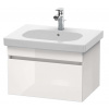 Duravit DuraStyle Umývadlová skrinka 40x60x45 cm, 1 zásuvka, lesklá biela DS638302222