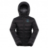 Bunda detská ALPINE PRE DOUWO HI-THERM obojstranná čierna 92-98