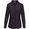 SST | Chalice Blouse Slim LSL, Popelínová dámska košeľa s dl. rukávom, čierna, 34