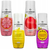 4X SIRUP SODASTREAM BEZ CUKRU GREJPFRUIT LEMON ČEREŠŇA PASSIONFRUIT