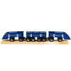 Bigjigs Rail Rýchlik High Speed ​​1 modrý Bigjigs Rail Rýchlik High Speed ​​1 modrý