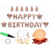 ISO 8866 Sada nafukovacích balónika HAPPY BIRTHDAY