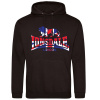 Lonsdale Printed Logo Hoodie Black 1 XL