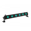 Eurolite LED BAR-6 QCL světelná lišta, 6x 4W RGB+UV LED