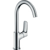HANSGROHE Logis páková umývadlová batéria s otočným výtokom, s odtokovou súpravou s tiahlom, výška výtoku 221 mm, chróm, 71130000