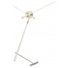 Designové stolní hodiny Nomon Puntero L White 94cm