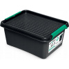 Úložný box s vekom čierna