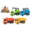 Teddies Auto stavební kov/plast na setrvačník 12cm
