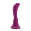 Blush Temptasia Bellatrix Dildo Plum silikónové dildo s prísavkou 16,5 x 2,9–4,1 cm