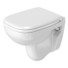 Duravit D-Code - Závesné WC Compact, biela 22110900002