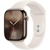 Apple Watch Series 10 42 mm Cellular zlatý titán s hviezdne bielym športovým remienkom S/M MX063QC/A