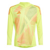 adidas Tiro 24 Pro Long Sleeve Goalkeeper Shirt Juniors Solar Yellow 15-16 Years