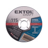Hrubé kotúče na kov (5ks) EXTOL CRAFT o 115x1,6x22,2 mm