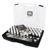 Vallejo sada 70.175 airbrush farieb Model Color Combinations 72x17 ml + 3xštetec (Vallejo Model Color Combinations set 70175)