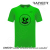 Tričko RANGER® - KARATE - a S Zelená