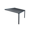 Palram Stockholm 3,4 x 5,2 antracit luxusní hliníková montovaná pergola 705873