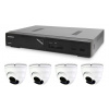 Kamerový set 1x AVTECH NVR AVH1109 a 4x 2MPX Motorzoom IP Dome kamera AVTECH DGM2443SVSE + 4x Kábel UTP 1x RJ45 - 1x RJ45 Cat5e 15m!