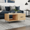 zahrada-XL Konferenčný stolík dub sonoma 90x50x40 cm kompozitné drevo 829207