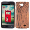 Plastový kryt Wood Grain na LG L90