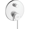 HANSGROHE Zesis S páková vaňová batéria pod omietku so zabudovanou bezpečnostnou kombináciou podľa EN1717, pre 2 výstupy, chróm, 74416000