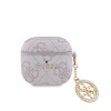 Puzdro Guess 4G Script PC/PU Charm pre AirPods 4 Pink