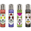 4ks CLIPPER® FLOWER SKULLS