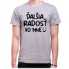 tricko, Farba šedá, Strih/ Variant Pánsky / UNISEX