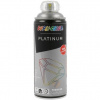 Dupli-Color Platinum šedá hliníková hodvábna matná farba v spreji 400 ml