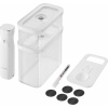 Vákuové nádoby Fresh & Save Cube s pumpičkou, náplňou, štítkami a kriedovou fixou M 10 dielov
