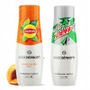 2x Sirup Sodastream Lipton Ice Tea Peach Broskyňa + Mountain Dew Zero