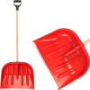 Strend Pro Snowman D 470x370 mm Pvc s drevenou násadou D 100 cm kovová lišta
