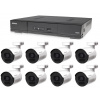 Kamerový set 1x AVTECH DVR DGD1009AV a 8x 5MPX Bullet kamera AVTECH DGC5105TS