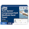 Papierové utierky skladané ZZ 2-vrstv. TORK Xpress Multifold stlačené jemné H2 (12 bal. x 170)