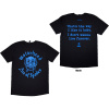 Tričko Motörhead - Ace Of Spades Lyric, Unisex,Čierna,M