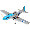 Super Flying Model P-51D Mustang 20cc 1.7m ARF modrý