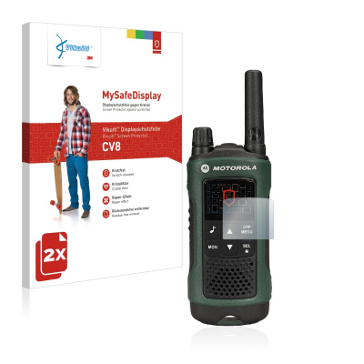 Ochranná fólie CV8 od 3M pro Motorola TLKR T81 Hunter, 2ks (Fólie se zvýšenou přilnavostí pro Motorola TLKR T81 Hunter, 2ks)