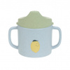 Detský hrnček Lässig Cellulose 2025 LÄSSIG Sippy Cup PP/Cellulose Happy Fruits lemon