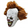 Kostým, maska - Maska na tvár pennywise maska latexu viacfarebný klaun (Maska zamaskuje pennywise klaun z filmu je to)