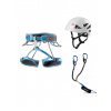 Ferratový set Ocun Via Ferrata Twist Tech Eco Captur Pro Swivel Shard Set - grey/blue