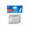 Brilanz Háček pro koupelnový závěs 5,7x4cm PH BÍ (12ks)