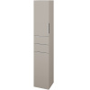 Dreja Vysoká skriňa s košom na bielizeň DOS SVD2Z2K 35 - N07 Stone / Úchytka T05 / N07 Stone / Levé
