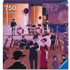 RAVENSBURGER Štvorcové puzzle Art & Soul: Titanic 750 dielikov