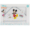 Osuška froté mickey - bílo-šedá