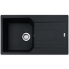 Franke Urban UBG 611-86, 860x500 mm, fragranitový drez, matná čierná 114.0700.111