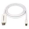PremiumCord mini DisplayPort 1.2 na HDMI 2.0 kabel pro rozlišení 4Kx2K@60Hz, 3m kportadmk04-03